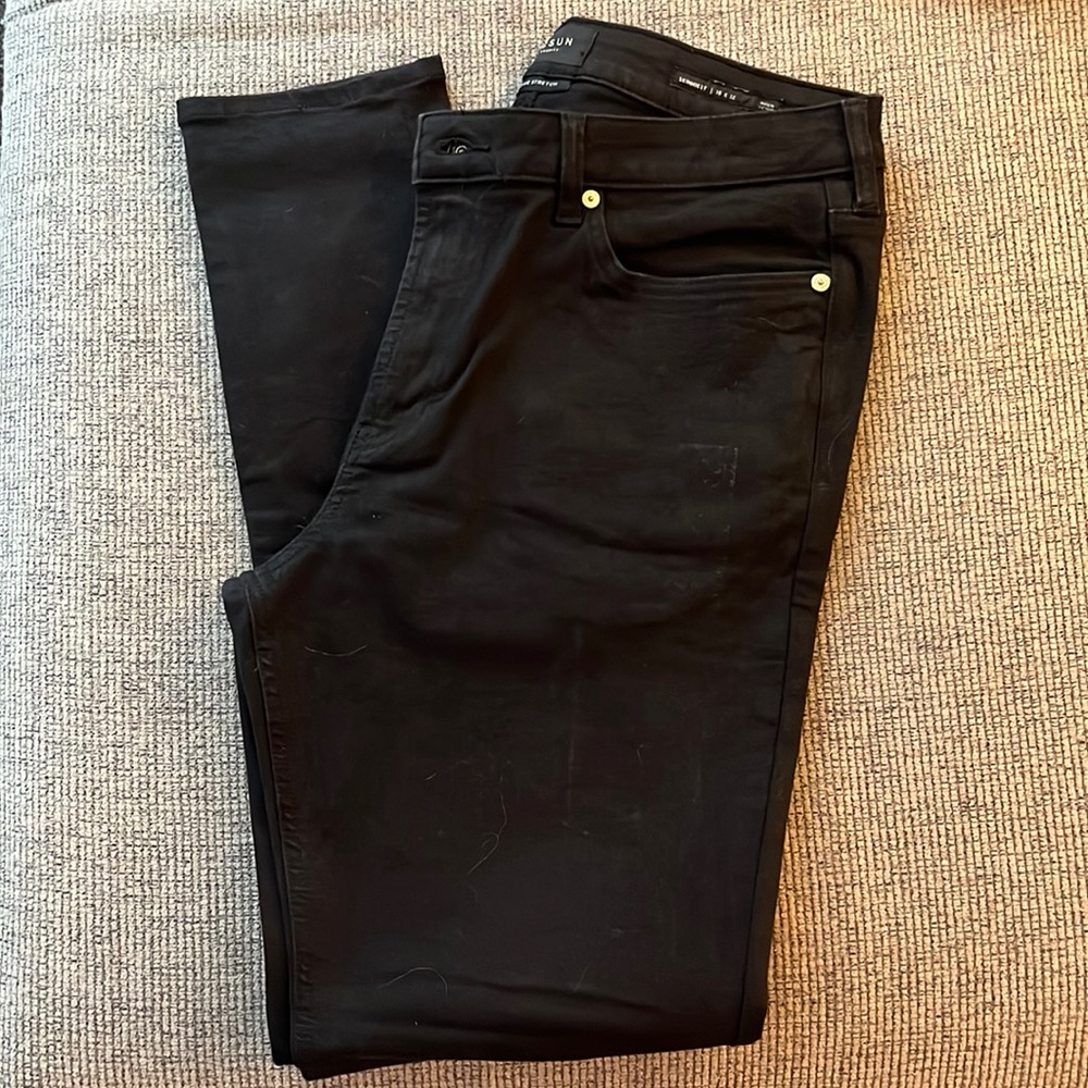 PACSUN Active Stretch, Black Skinny Jean 36x32